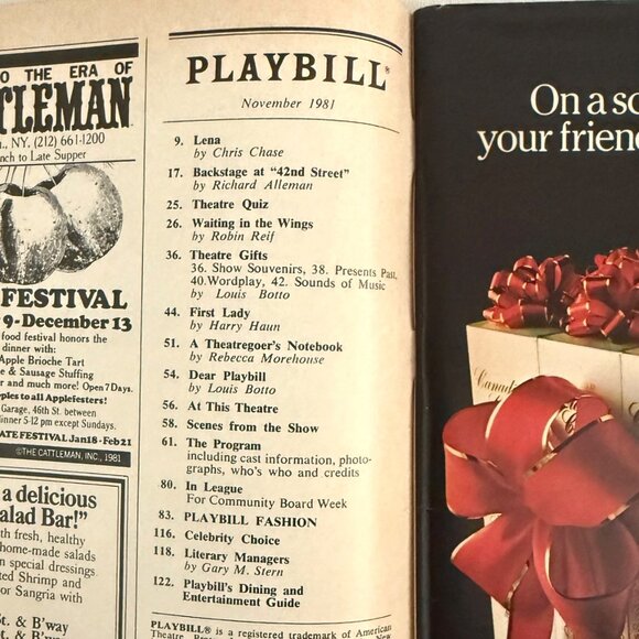 Crimes of the Heart Playbill Original Broadway Production 1981 Pulitzer Prize - Picture 2 of 10